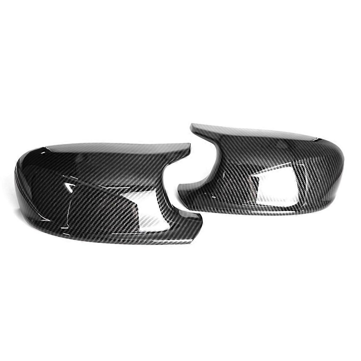 Car Rearview Mirror Cover Cap for X3 F25 X1 E84 Pre- 2010 2011 2012 2013 Auto Parts Carbon Fiber