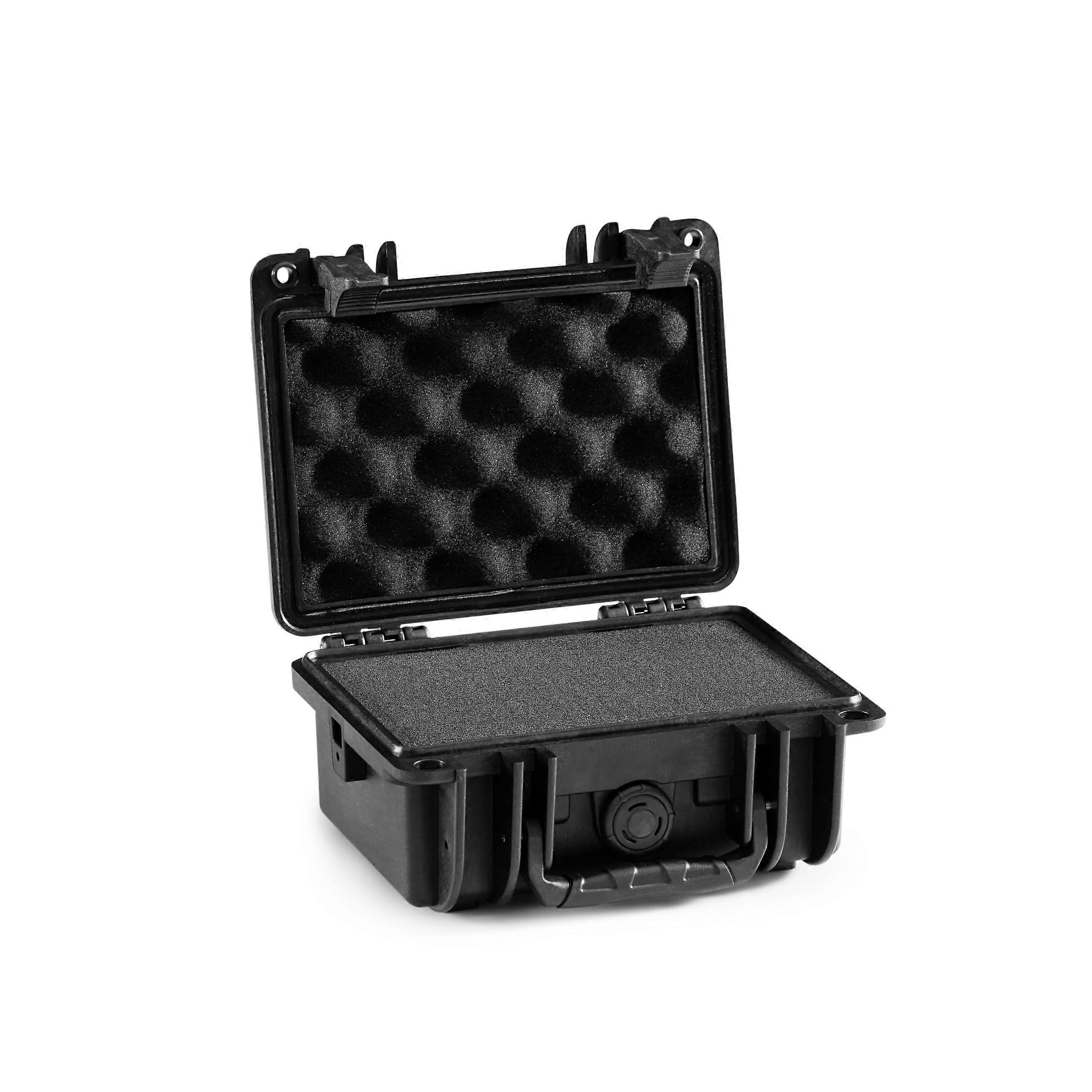 TSA-Approved Small Hard Case with Foam, IP67 Rated - 7.6' x 4.8' x 3.35'