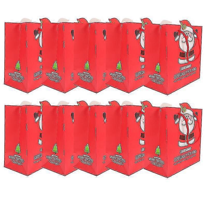 10pcs Christmas Goody Bags