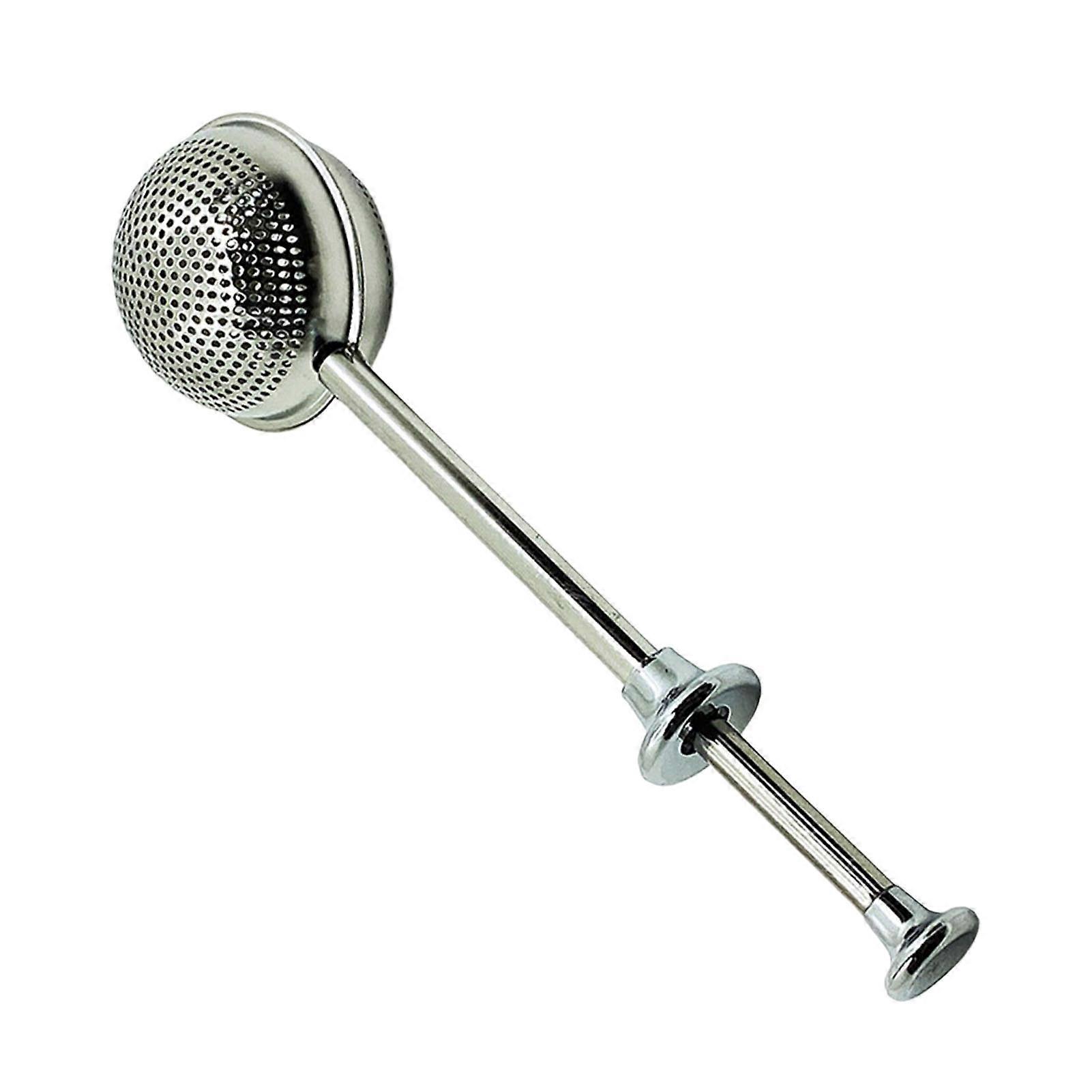 Push Button Tea Infuser Filter with Uniform Filter Holes Filter for Chamomile Tea Ceylon Tea