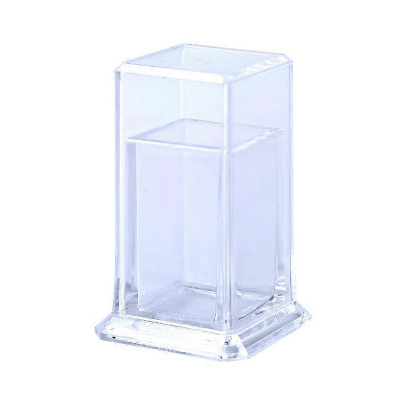 Transparent toothpick holder restaurant hotel creative toothpick box (1 piece)