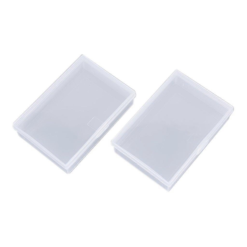 Playing Card Deck Box Empty Transparent Gaming Card Box Playing Card Container