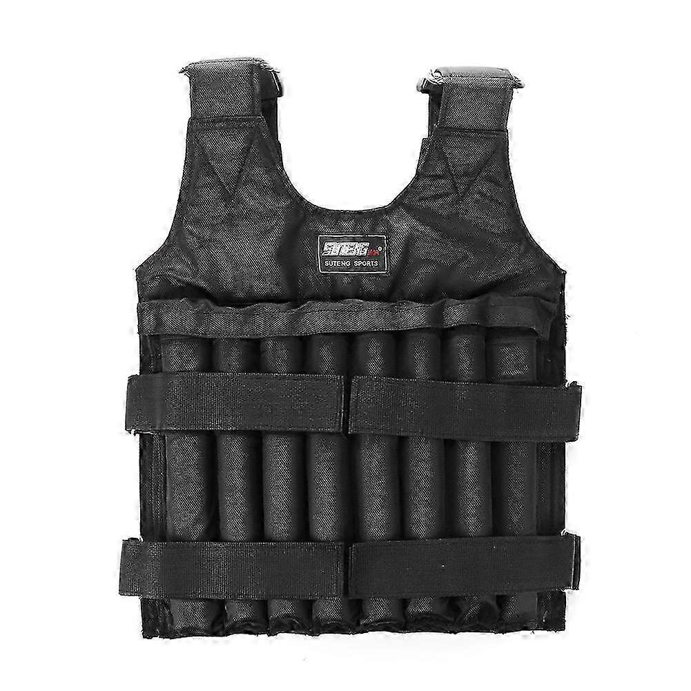 Loading Weighted Vest Adjustable Weight Boxing Training Exercise Waistcoat
