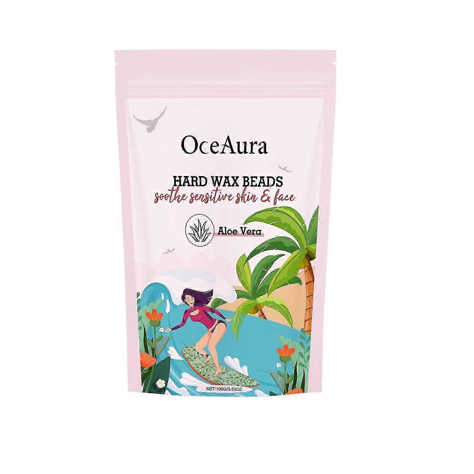 Hard Wax Beads for Full Body Hair Removal - Hard Depilatory Wax Beads for Wax Heater - Suitable For Bikini, Underarms, Arms, Legs, Chest, Back
