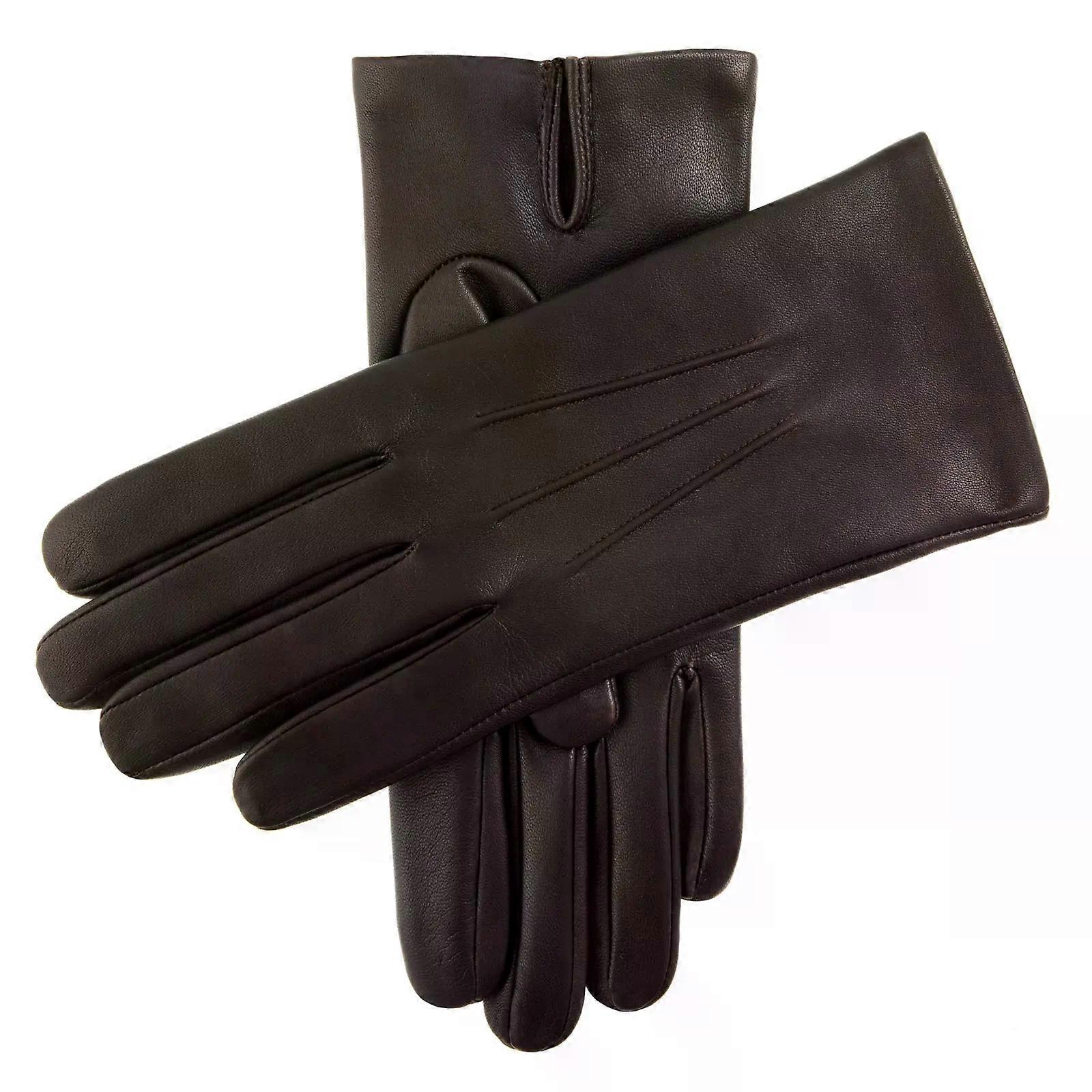 Dents Mens Classic Leather Gloves With 3