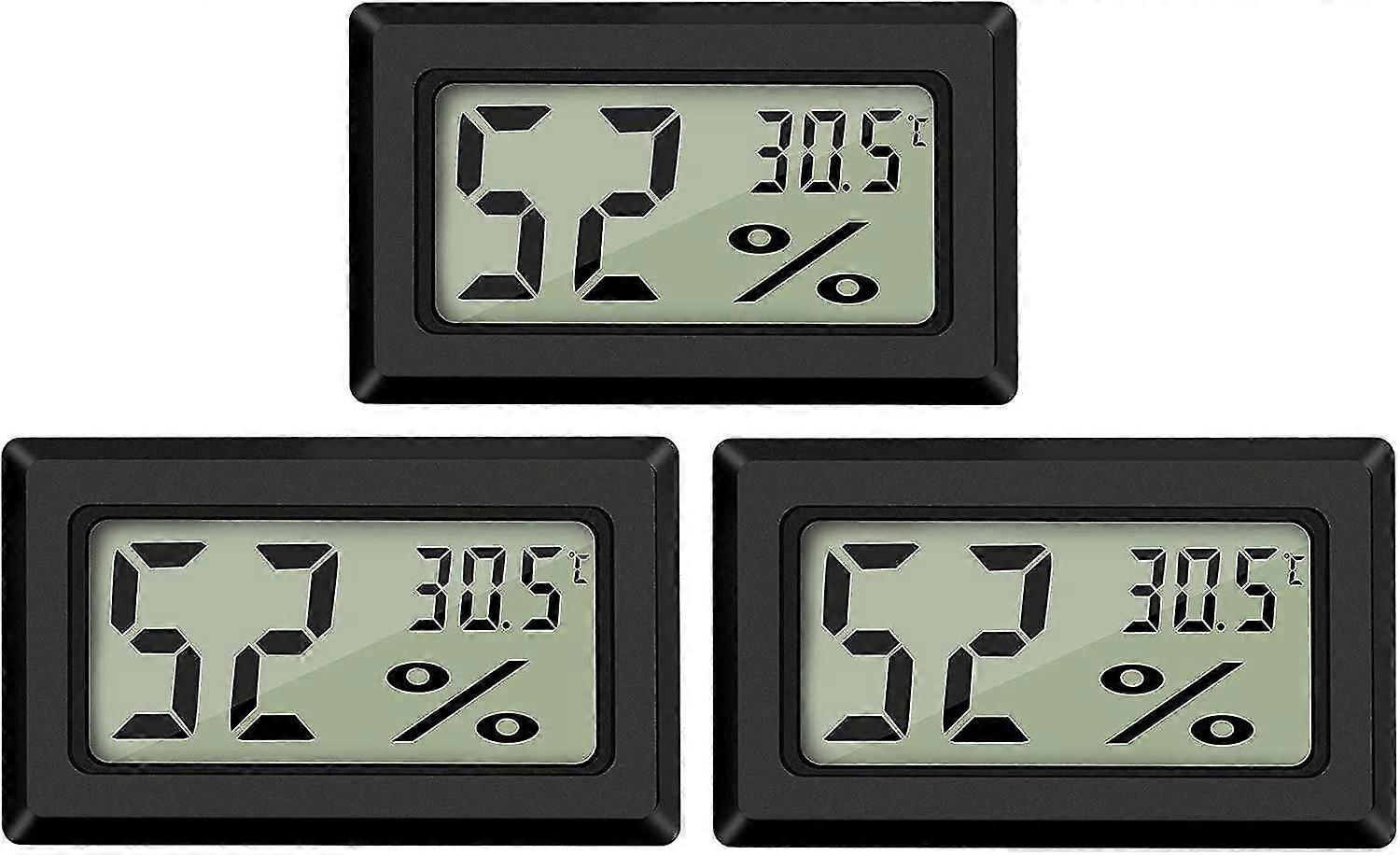 Mini Digital LCD Thermometer Hygrometer Temperature Humidity -50~70 10%~99% RH Portable Thermometer