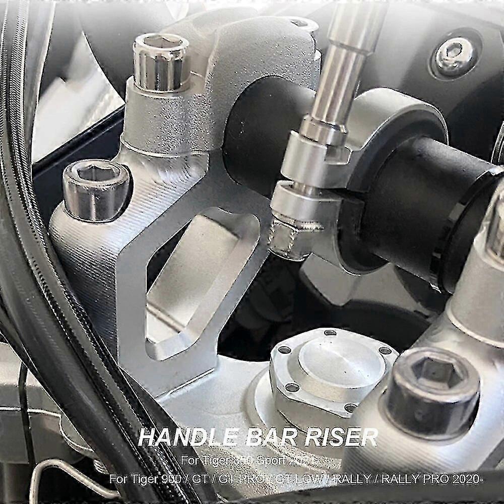 Dla Tiger 900 Gt Pro Low Rally 850 Sport Nowe akcesoria motocyklowe Uchwyt Riser Clamp Przedłużenie uchwytu Uchwyt adaptera kierownicy