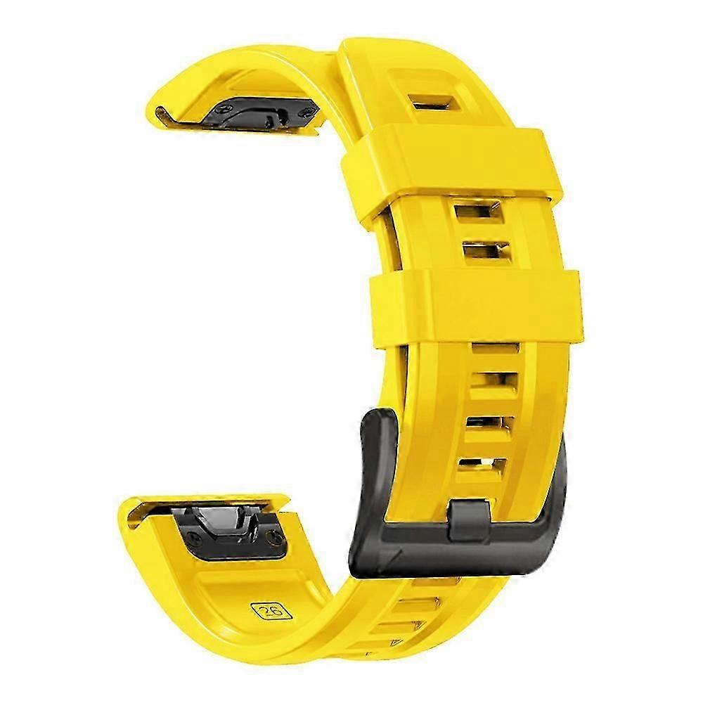 For Garmin Fenix 3 Sapphire 26mm Silicone Sport Pure Color Watch Band