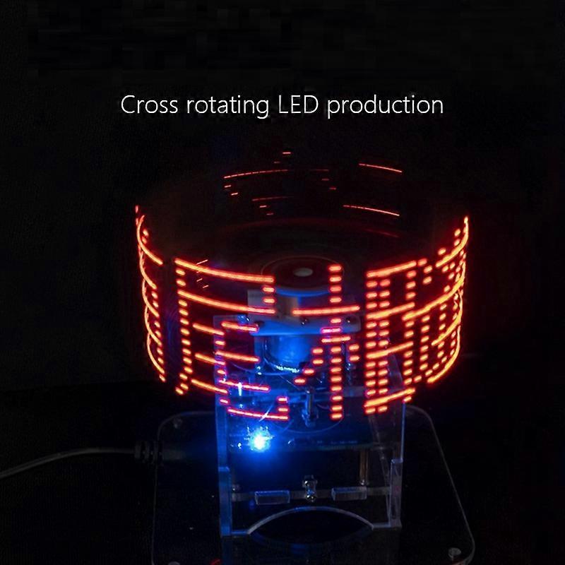 LED Display DIY Kit 51 SCM for Soldering Practice, Without Downloader