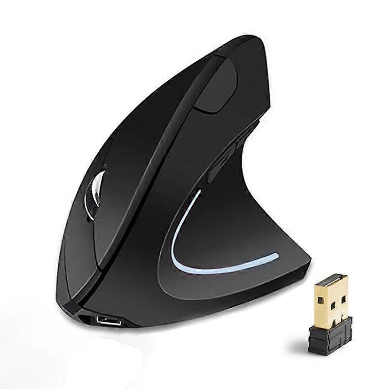 Vertical Mouse Ergonomic 2.4GHz Wireless Optical Mice 3 Adjustable 6 Buttons For Laptop PC Computer Desktop