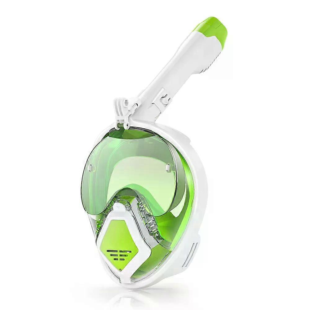 Kids Snorkel Mask Full Face Snorkeling Gear for Children with Camera Mount Professional Swim Diving Mask Anti-Fog Anti-Leak