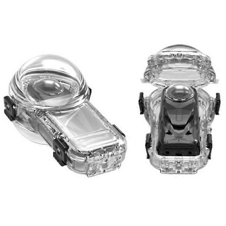 Compatible For Insta360 X5 Action Camera Waterproof Case Invisible Diving Housing Compatible with Magnetic Quick Release Mount