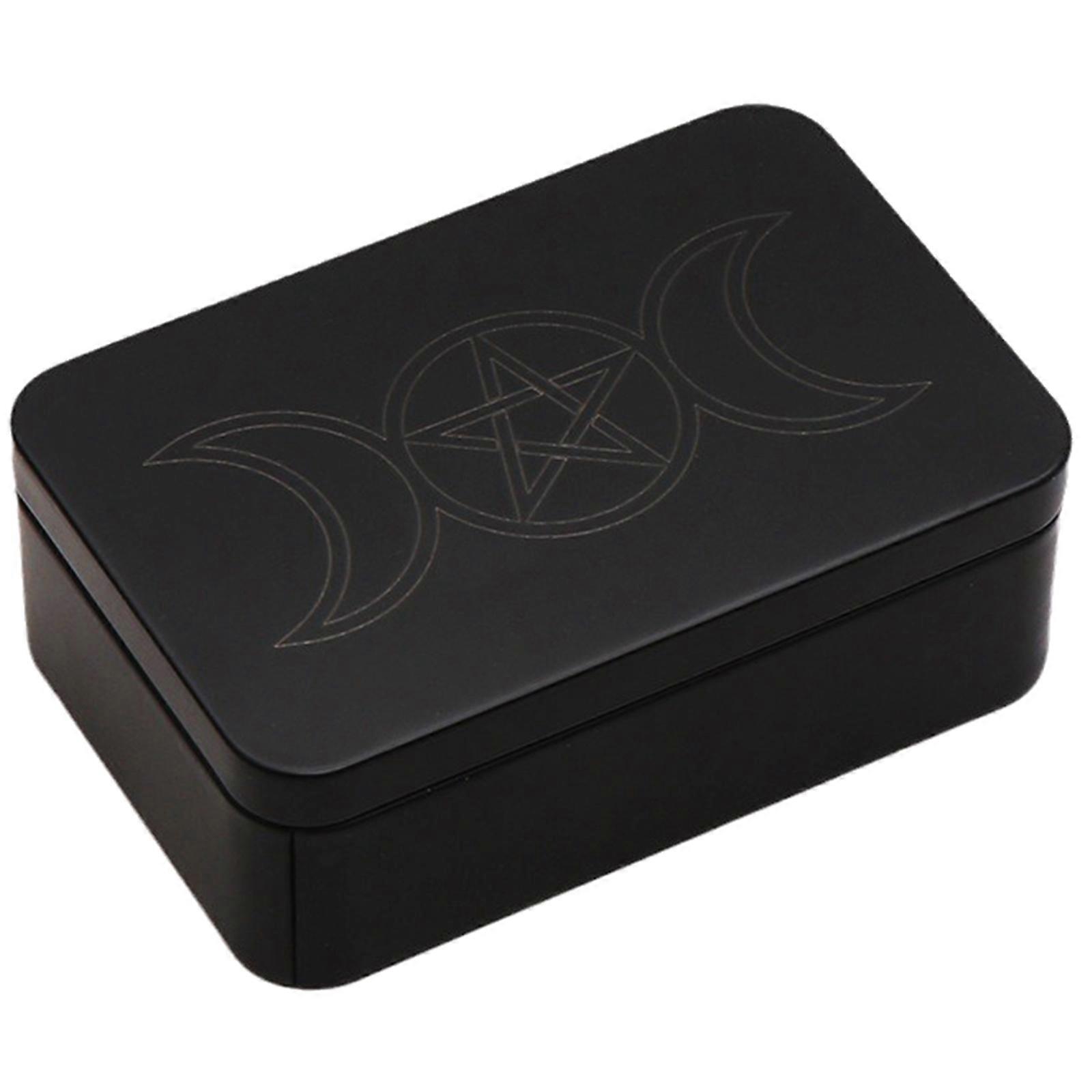 Μεταλλικά ορθογώνια Διοργανωτές Box Playings Card Storage Box Money Coin Carry Box Candy Key Case Business Tarots Storage Can