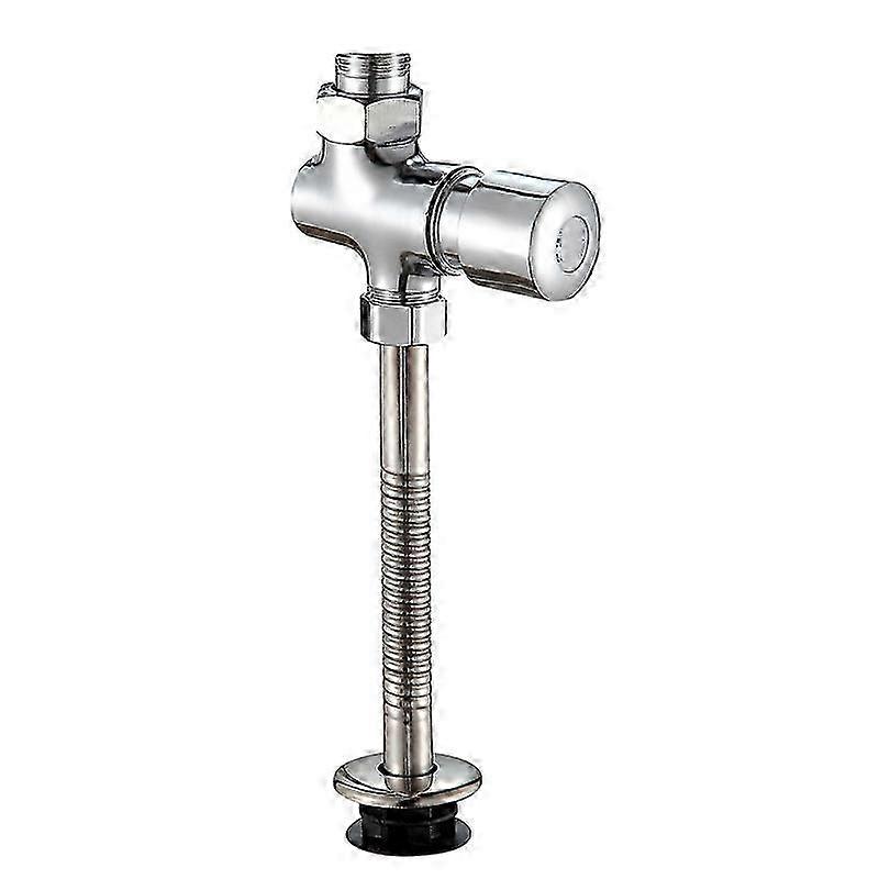 Push Button Urinal Flush Valve Kit with Elbow for Bathroom & Construction Sites