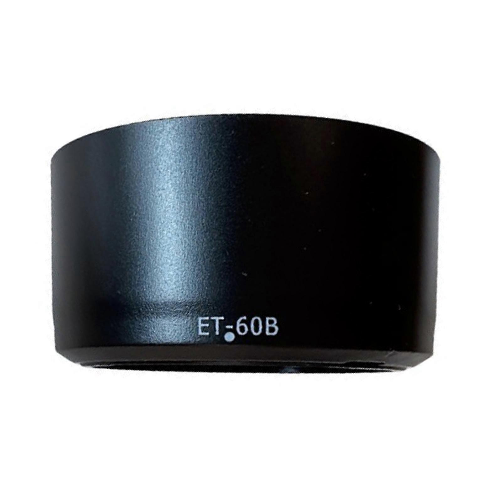 ET60B Lens Hood for Camera Lens Prevent Unwanted Light And Protect Lens Flare Bayonets Mount for Photography Enthusiasts