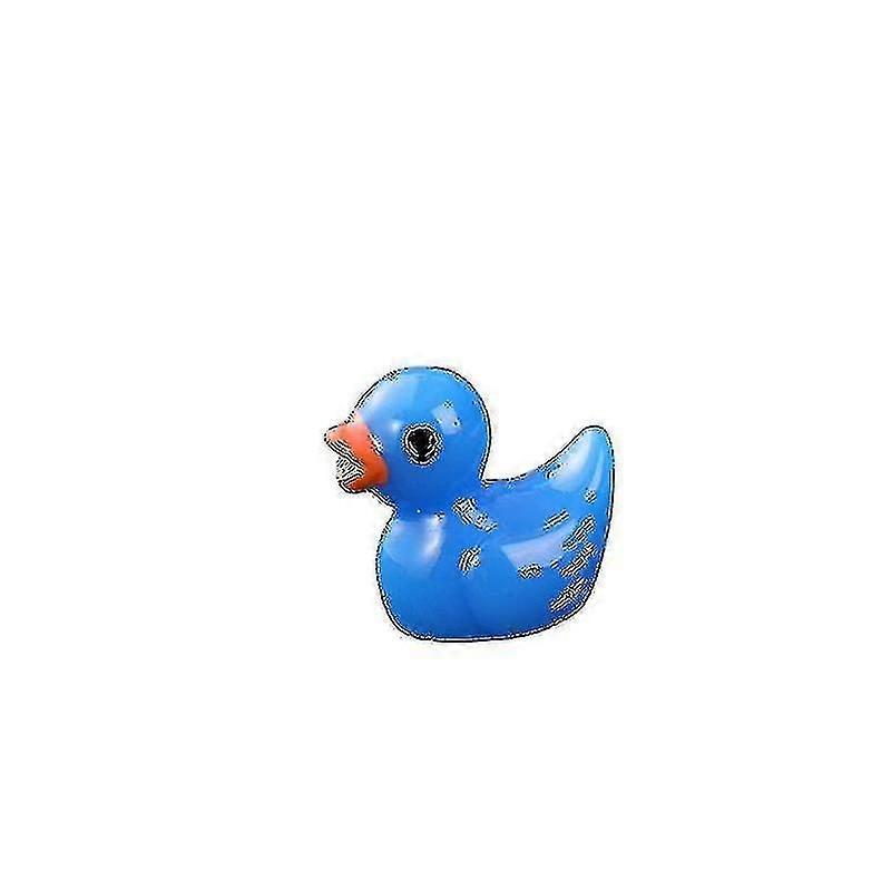 100 plastic eenden 7cm - geel - R38 660