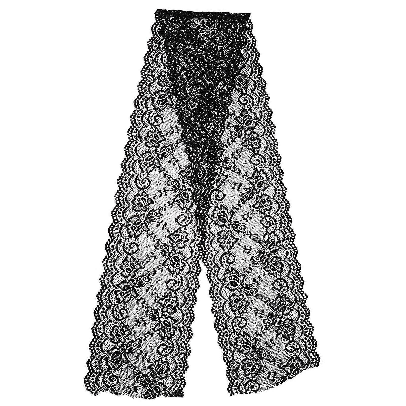 Stretchy Elastic Trim with Floral Pattern, Practical Ribbon for DIY and Handmade Projects