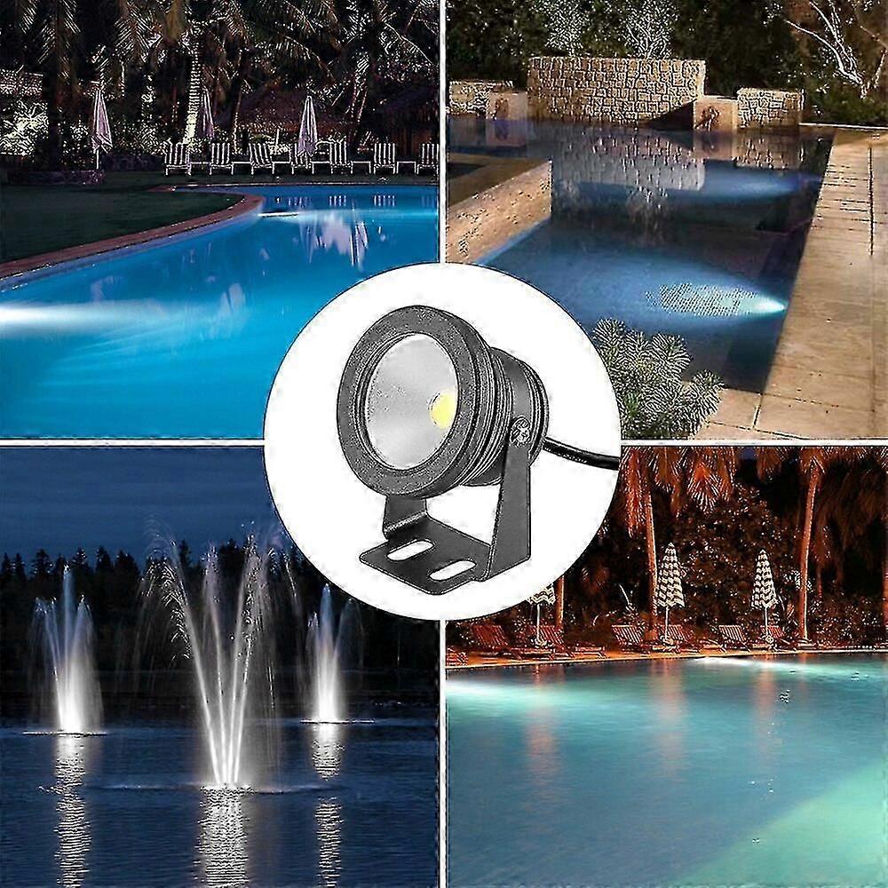防水 Ip65 LED 水中スポット ライト プール 噴水池 ウォーター ガーデン水族館 900~1000lm 180 度方向 -CPVP