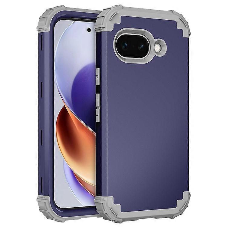 L-Style Compatible For Google Pixel 9a Case Shockproof PC + TPU Phone Back Cover