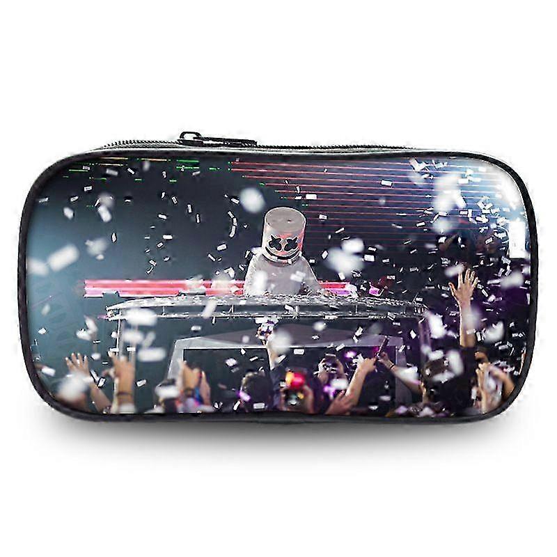 Τσάντα στυλό καραμελών βαμβακιού υψηλής ικανότητας με το μοτίβο εκτύπωσης, κατάλληλο για φοιτητές και λάτρεις της μουσικής, μοντέλο mlq4263