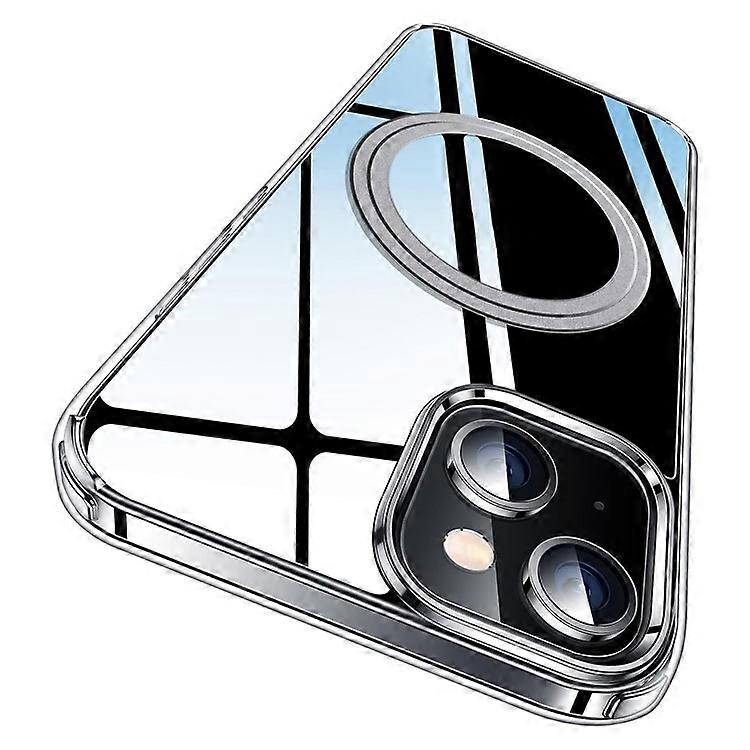Compatible For iPhone 13 Phone Case Compatible with MagSafe TPU+PC Clear Back Cover