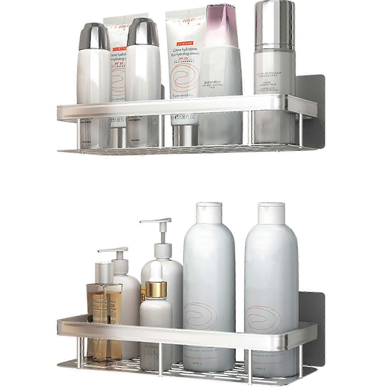 Corner Shower Shelf for Bathroom & Kitchen - Black