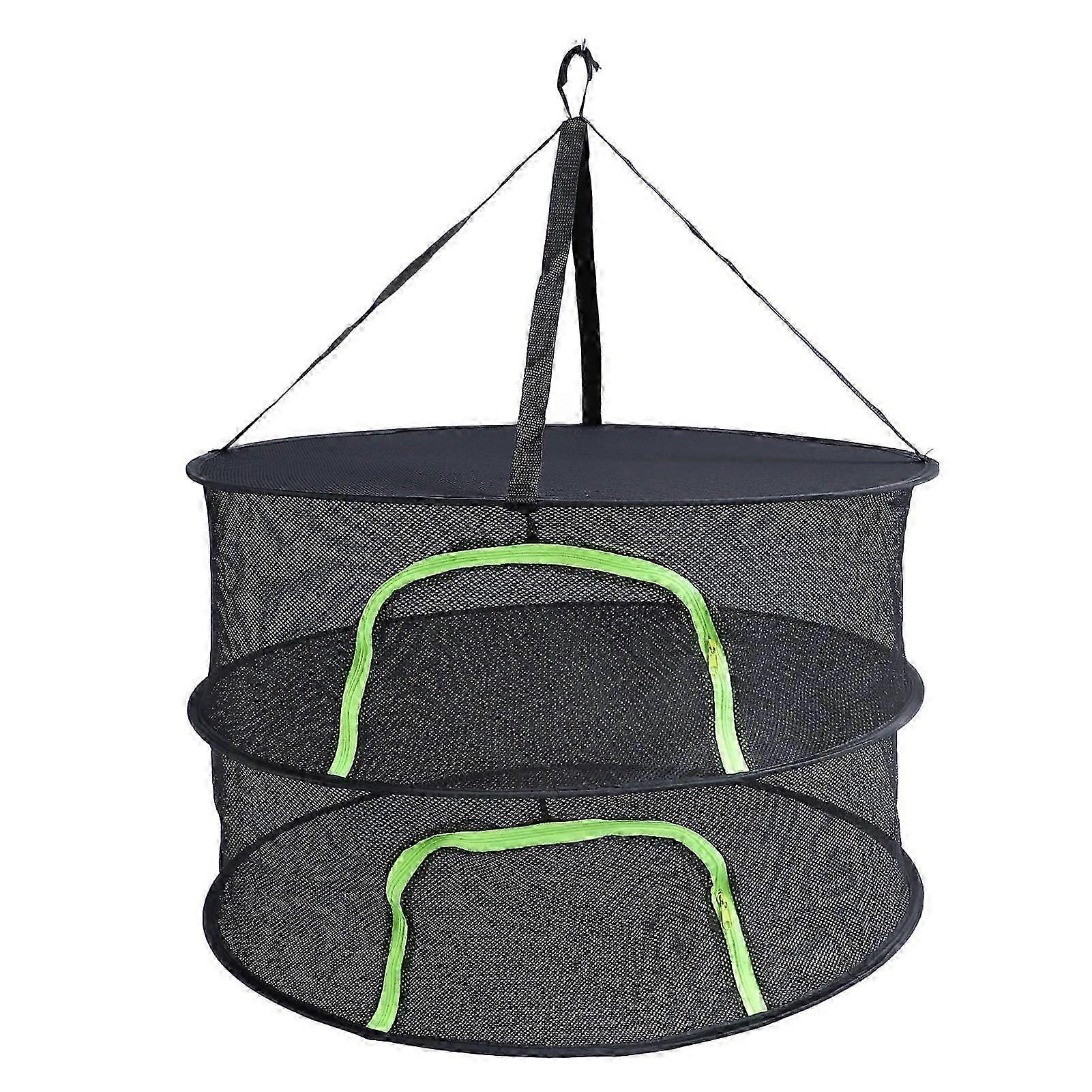 Mesh Zippered Drying Rack, Ushaped Zip Drying Net, Plant Drying MeshOutdoor Breathable Hanging Dryer Dry Net. (2 Tier) 2025