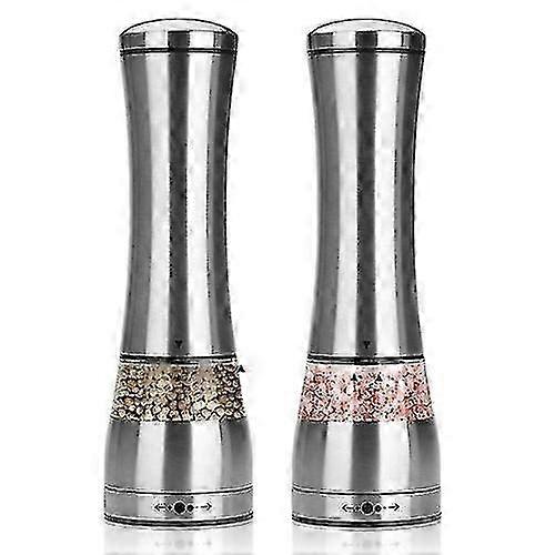 2pcs Stainless Steel Manual Multifunctional Pepper Grinder Kitchen Cooking tool