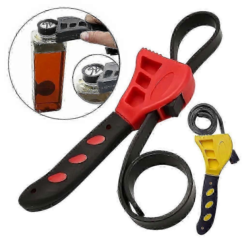 Ergonomic Adjustable Jar Opener for Weak Hands & Arthritis, Easy Grip Kitchen Tool for Tight Lids, Bottle & Jar Gripper for Home Use