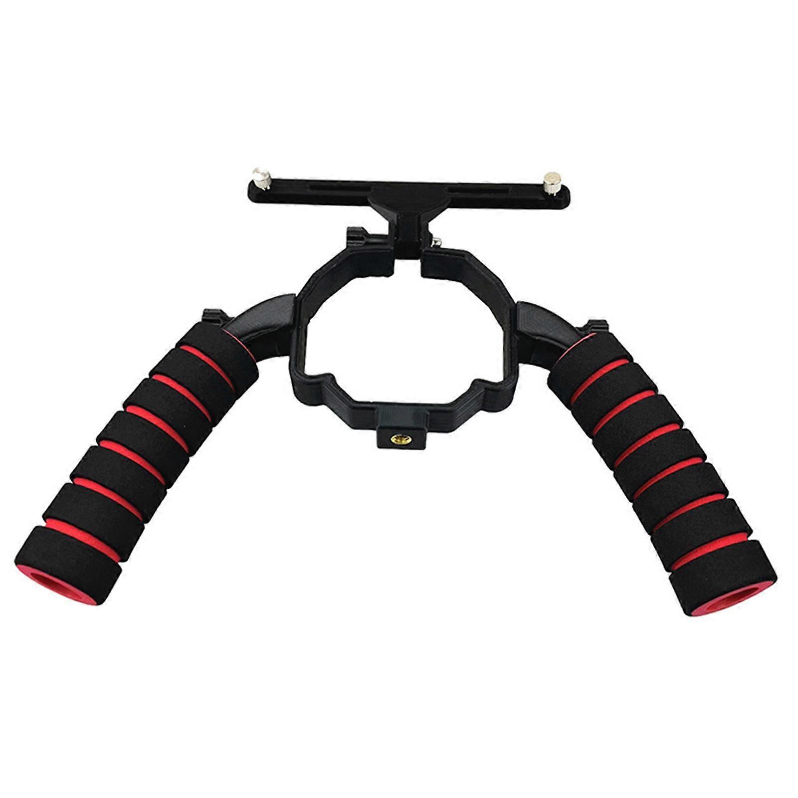 Gimbal Handheld Stabilizer Adjustable Position Camera Stabilizer Light Monitor