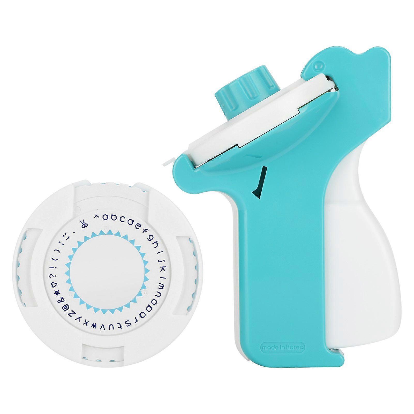 2025 Latest Model  Label Maker Typewriter with Embossing Tape Manual DIY