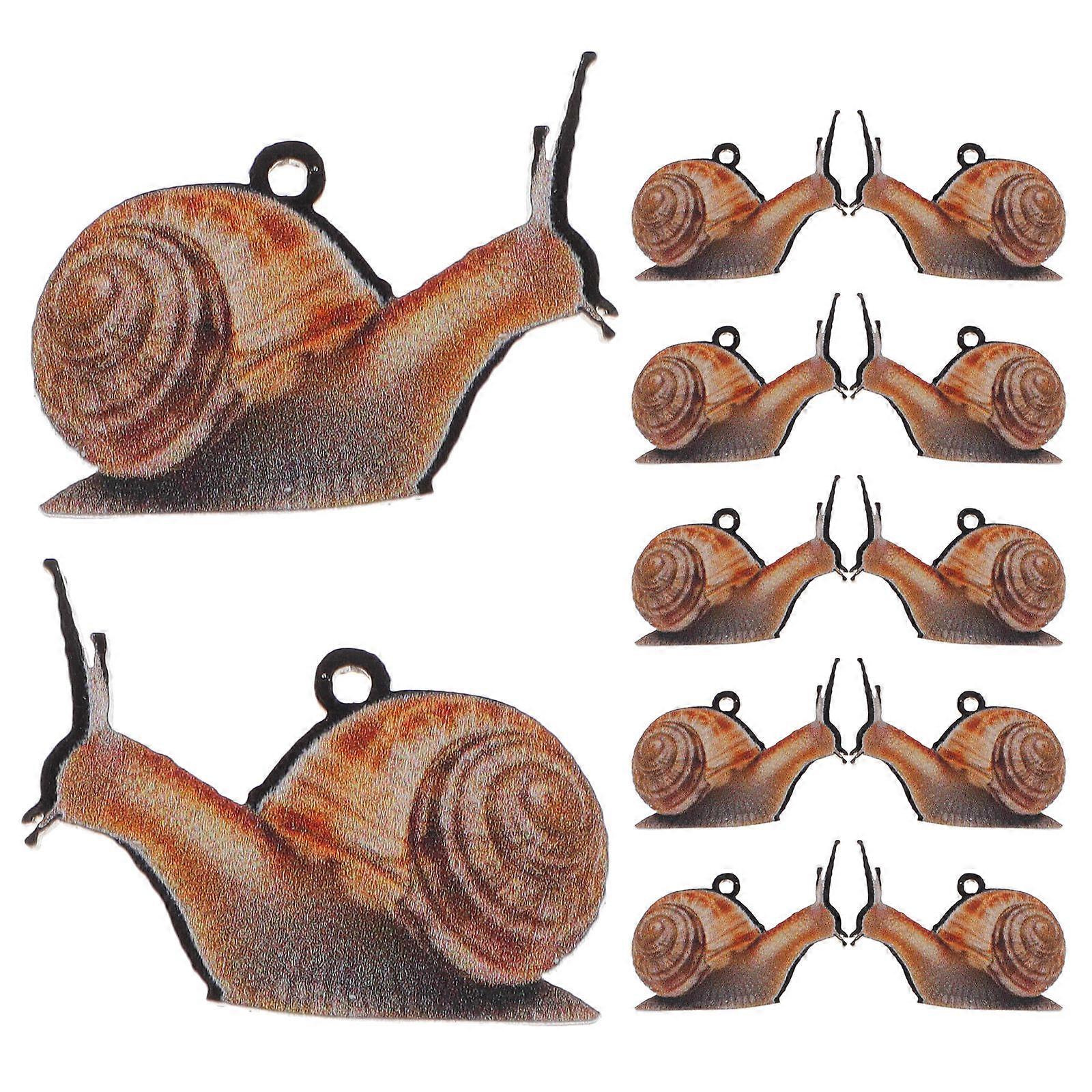 Here's a polished product description for your **20pcs Cute Snail Animal Charms**:
π **20pcs Cute Snail Animal Charms β Perfect for DIY Jewelry