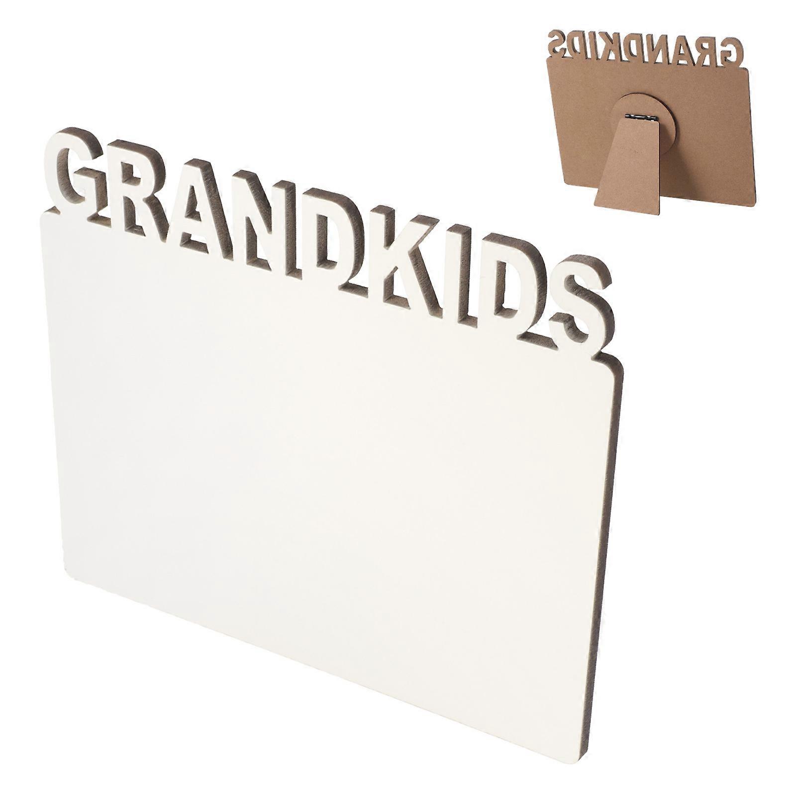 Sublimation Blank Photo Frame Decoration For Home Decor Rectangular Beige 18x15cm 1Pcs