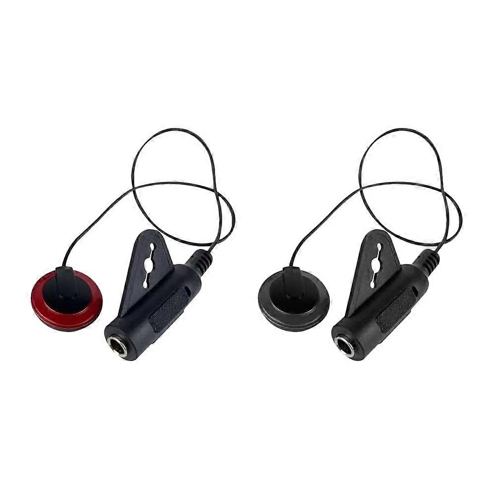 Pickup For Acoustic Guitar Sound Restoration Multipurpose Stringed Instruments 2Pcs