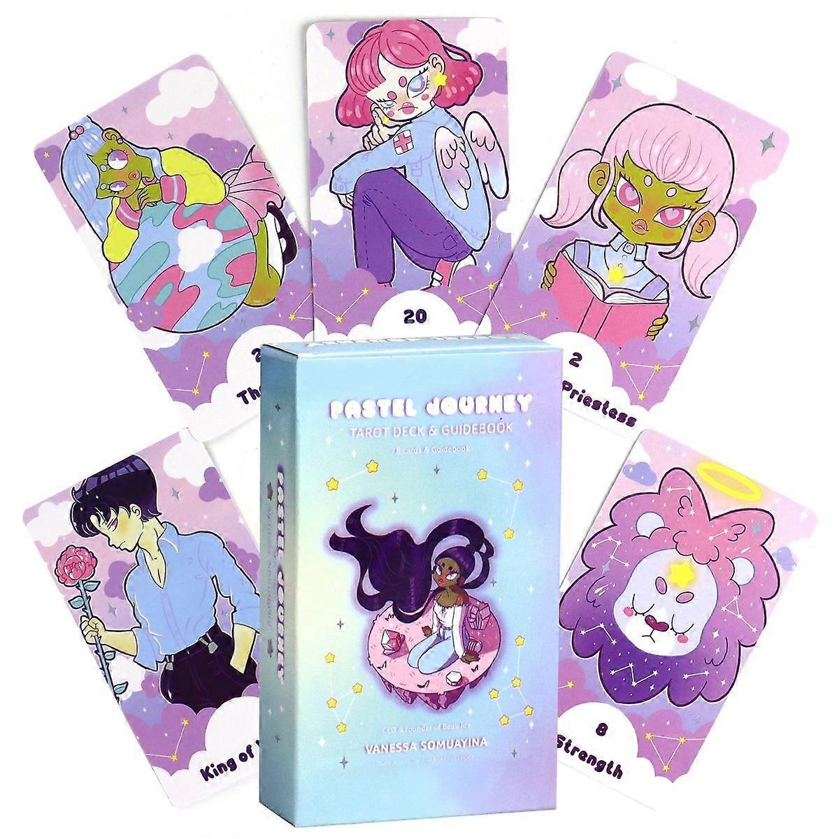 Pastel Tarot Deck: Beginner Tarot Cards for Self-Discovery