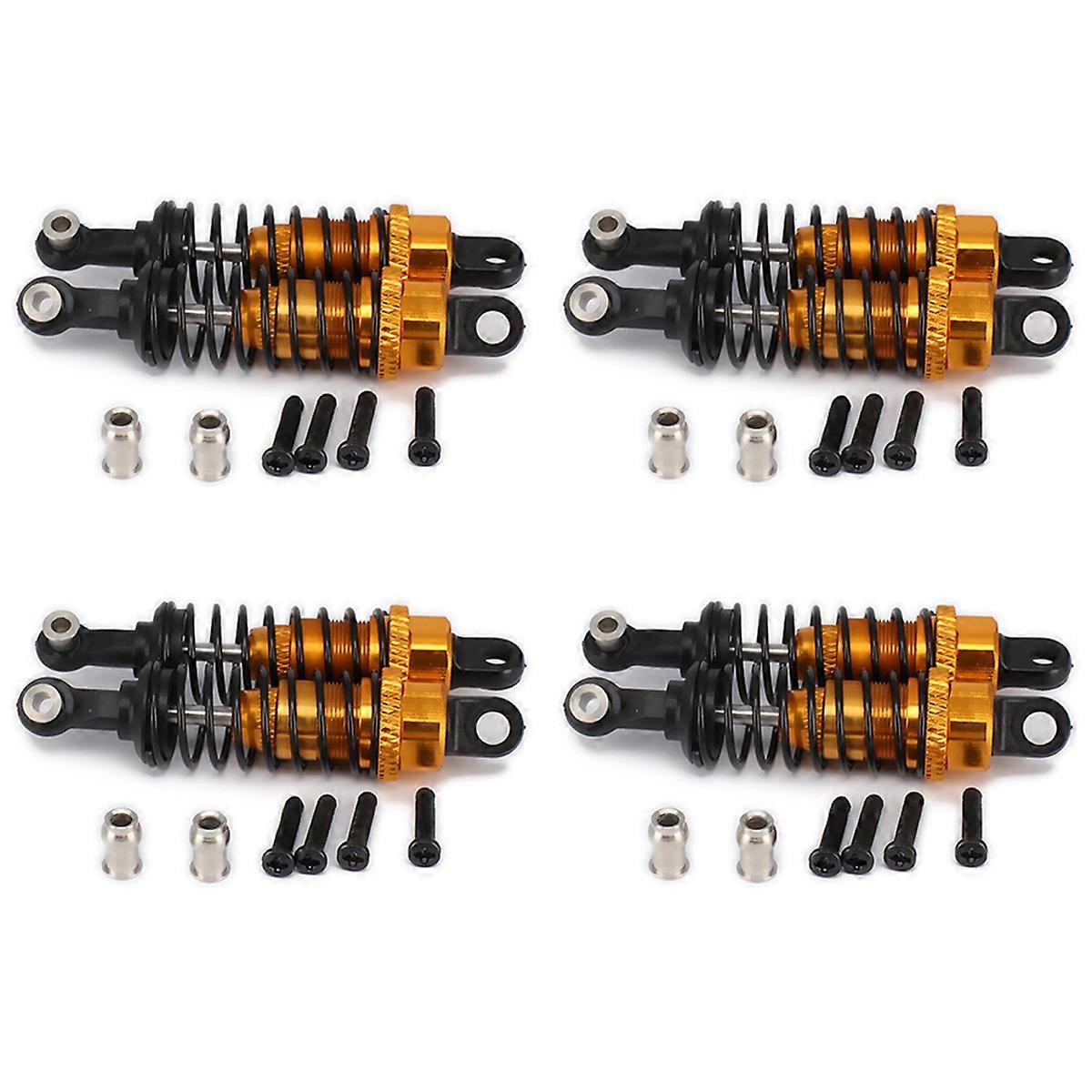 2 Pcs Damper for Rc Car 1/18 ,Yellow