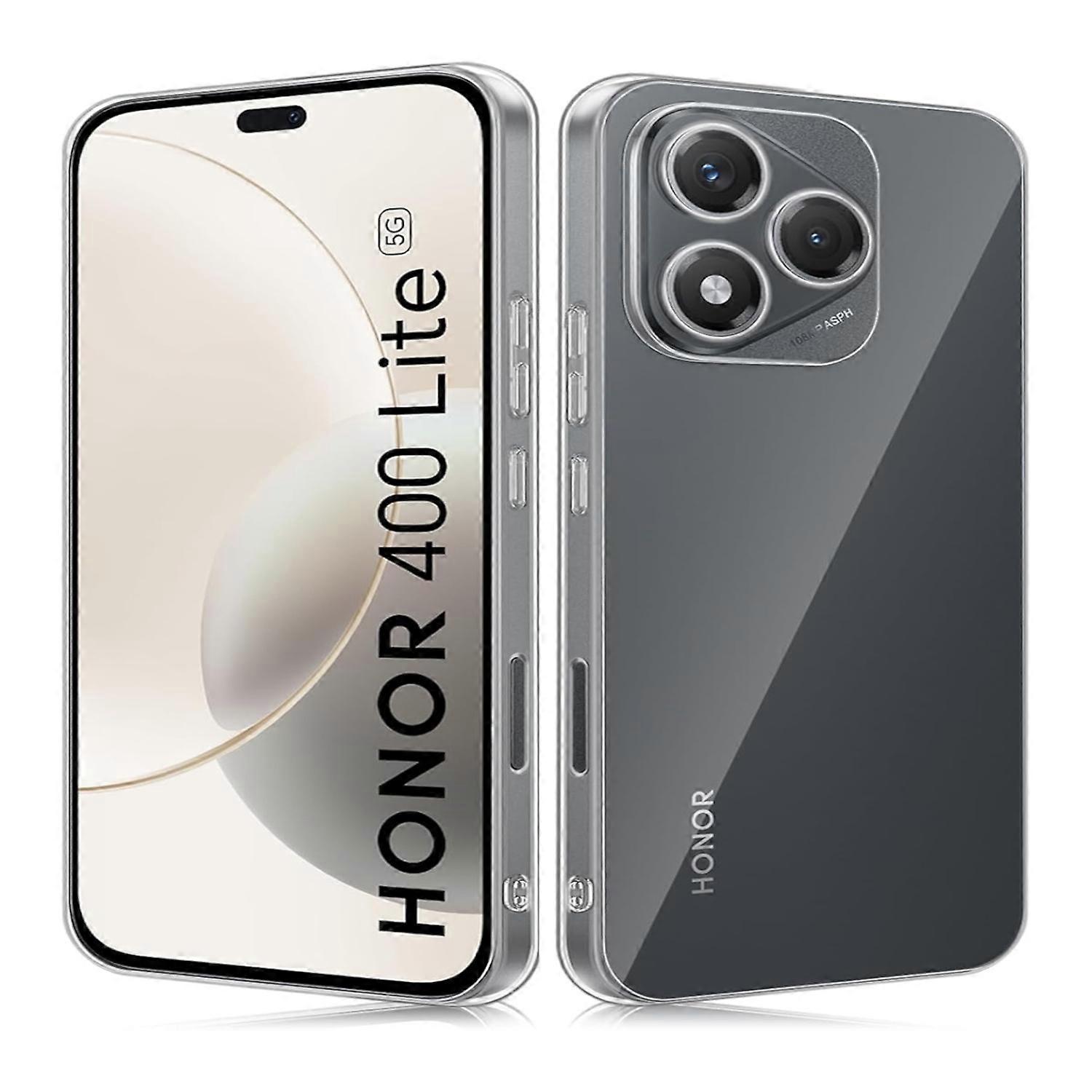 For Honor 400 Lite TPU Protective Phone Case Thin Flexible Transparent