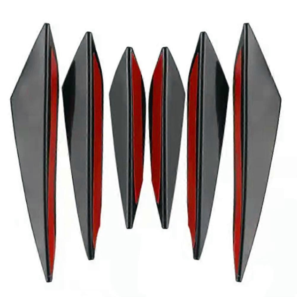 Here's a polished and professional product description based on the details you provided:

 

**6PCS Bumper Diffuser Fins – Car Body Spoiler & Bumper