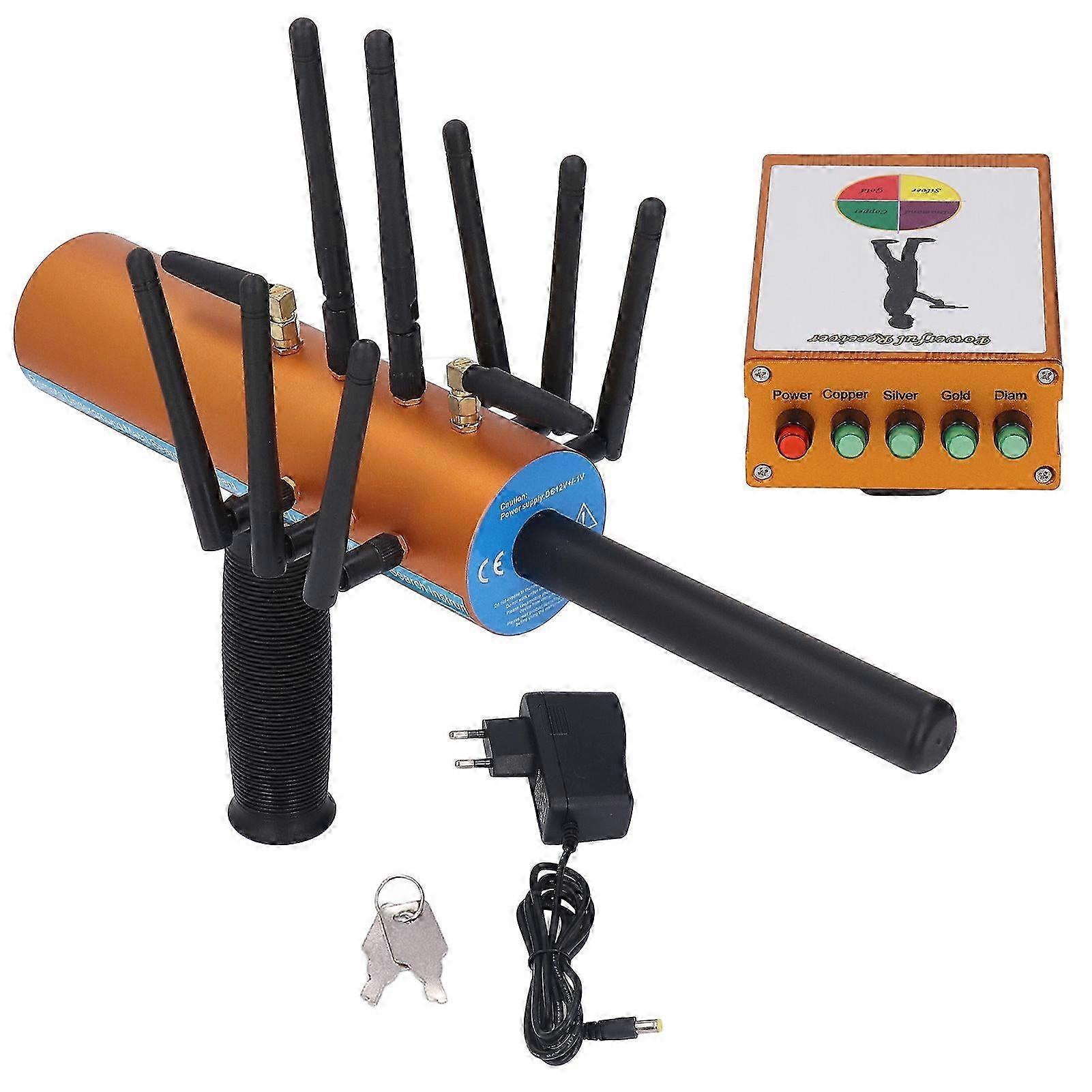 Remote Underground Metal Detector High Accuracy Scanner Gold Silver Finder