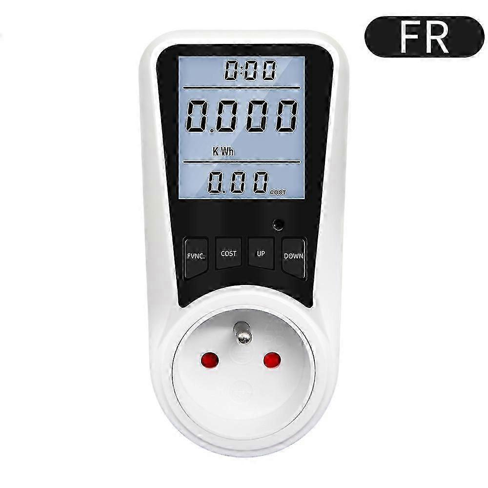 Electricity Usage Monitors Energy Power Consumption Wattmeter Plug-in Socket Power Kilowatt Wattage Meter
