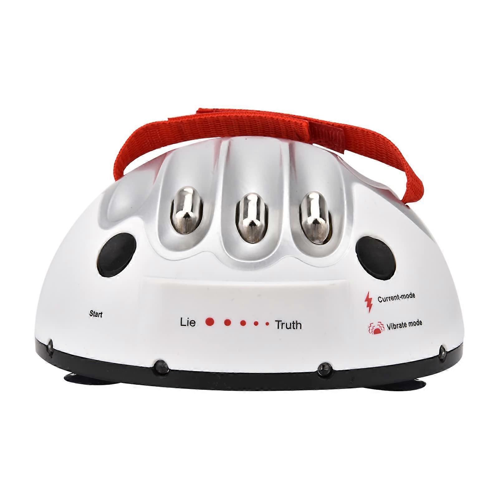 Polygraph Test Electric Shock Lie Detector Finger Toy for Parties - Fun Truth Game Gift for Adults and Kids