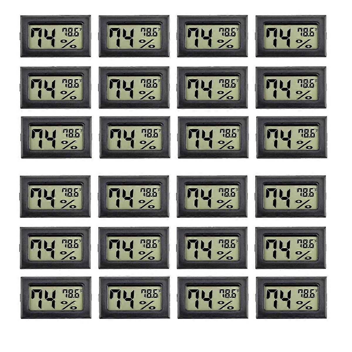 6Pack Mini Hygrometer Indoor Humidity Meter Hygrometer