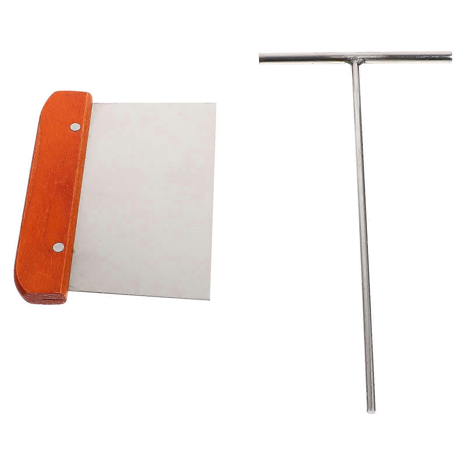 Professional Pancake Tool Crepe Spreader And Kit Restaurant Use Ergonomic Design 2Pcs