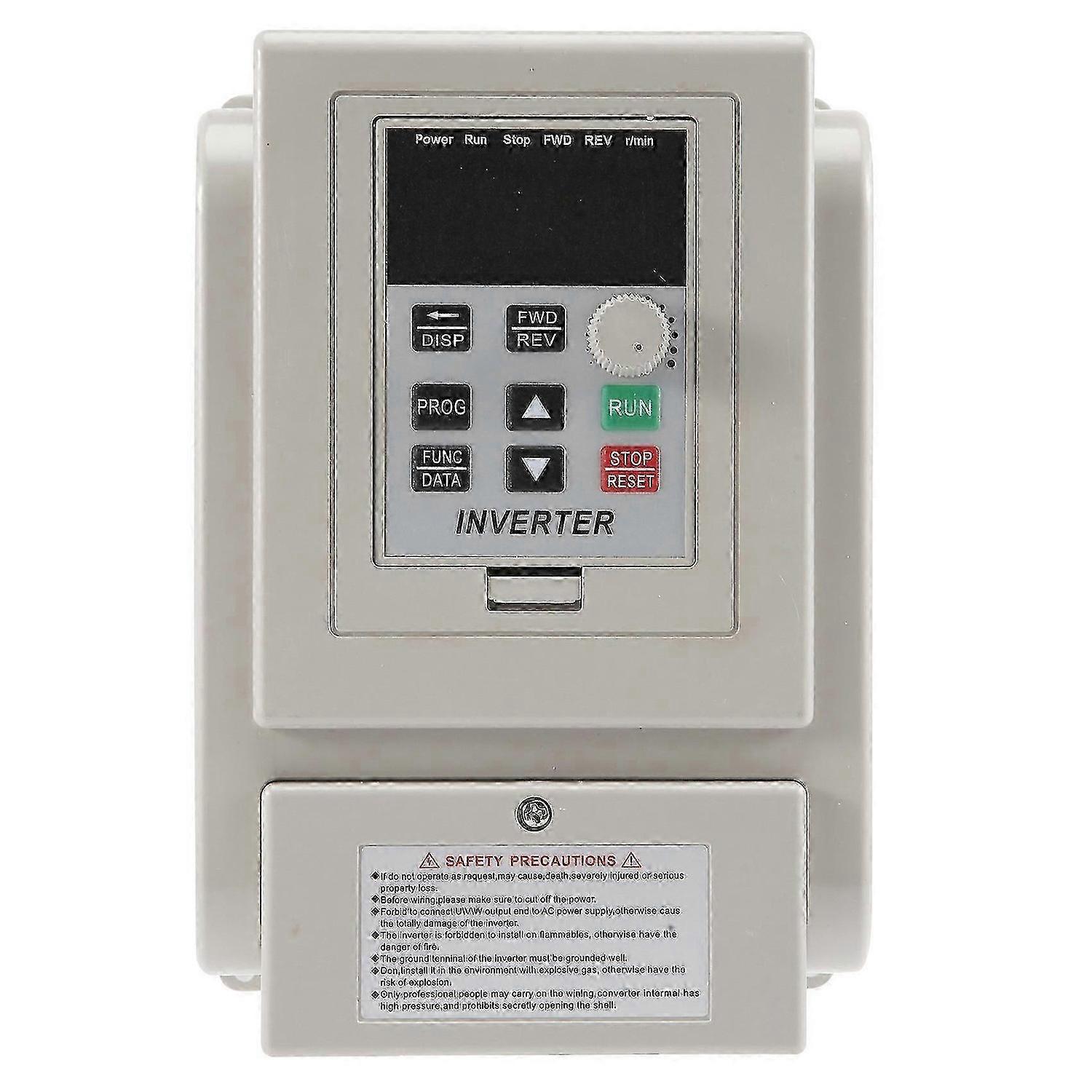 inversor de acionamento de frequência variável 2.2KW 3HP 220V CNC VFD VSD único a 3 fases js