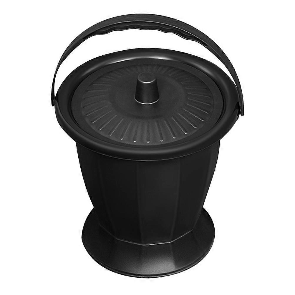 Adult Portable Toilets Handheld Spittoon For Women Travel Camping Urine Collection PP Material Round 23.50X23.50X23.00CM 1Pcs