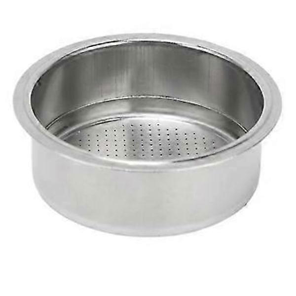 Stainless steel coffee filter basket, 2 cups, pressurized