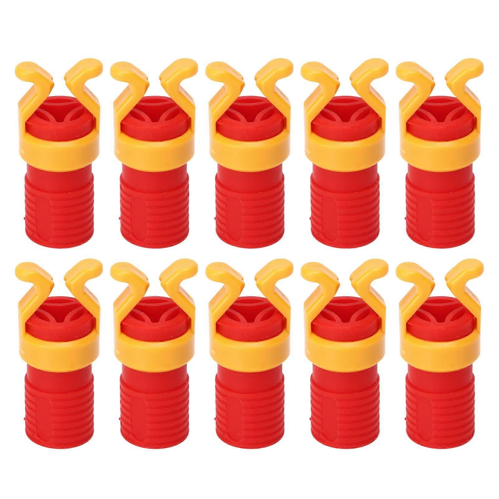 10 Piece ABS Screw Holder Clamp Fixing Set, Durable Screw Mounting Sleeve for Woodworking