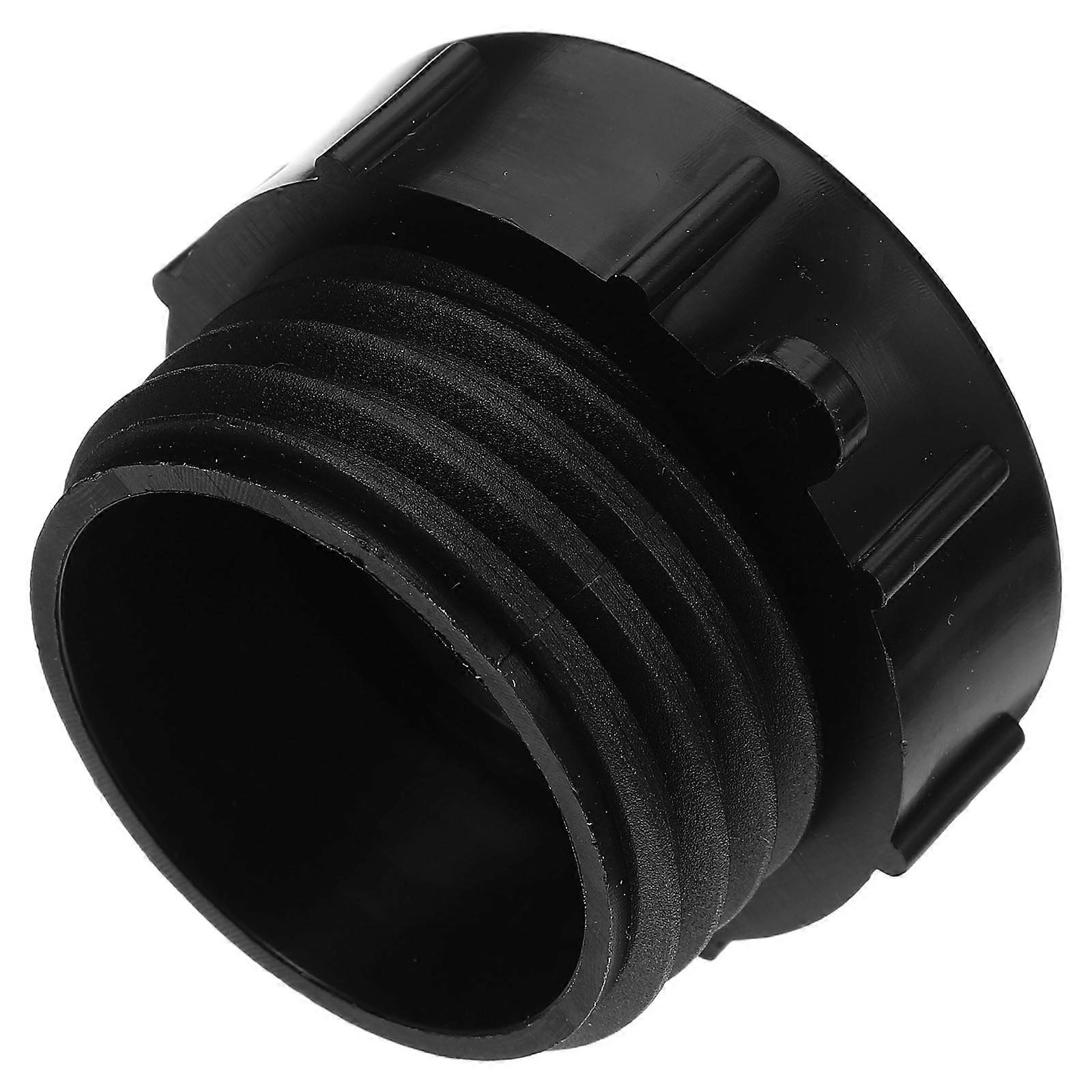 IBC Tote Adapter 60mm Tank Connector for Barrel Valves – Fine to Coarse Thread Water Tank Converter for Garden Hose Drain Fittings