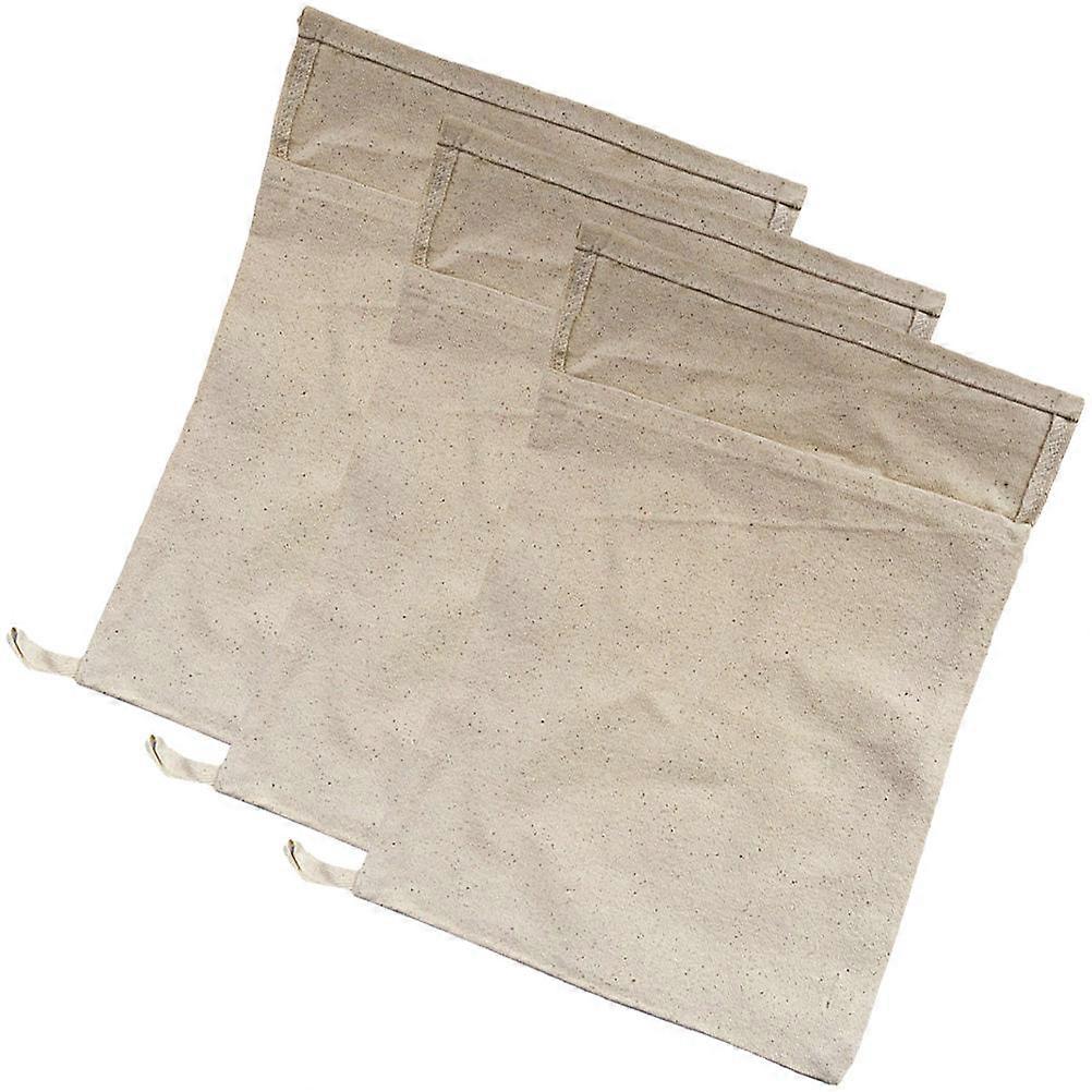 3pcs Reusable Cotton Dried Ice Bags for Crushed Ice, Portable Bar Accessory for Bartenders, Cocktails, Mojitos, Mixed Drinks