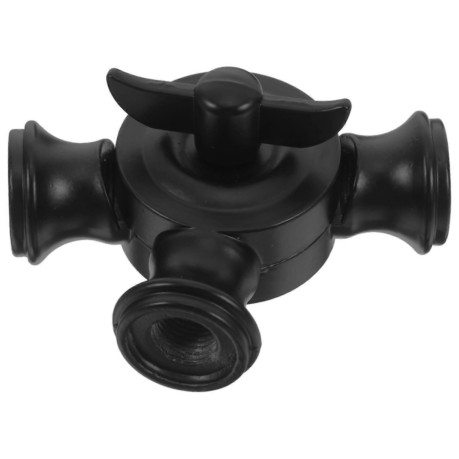 Light Socket to Plug Adapter for Light with Adjustable Angle Black